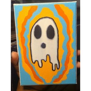 Hallowen Spookie Season Canvas size 5x7